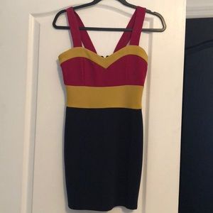 Colorblock dress